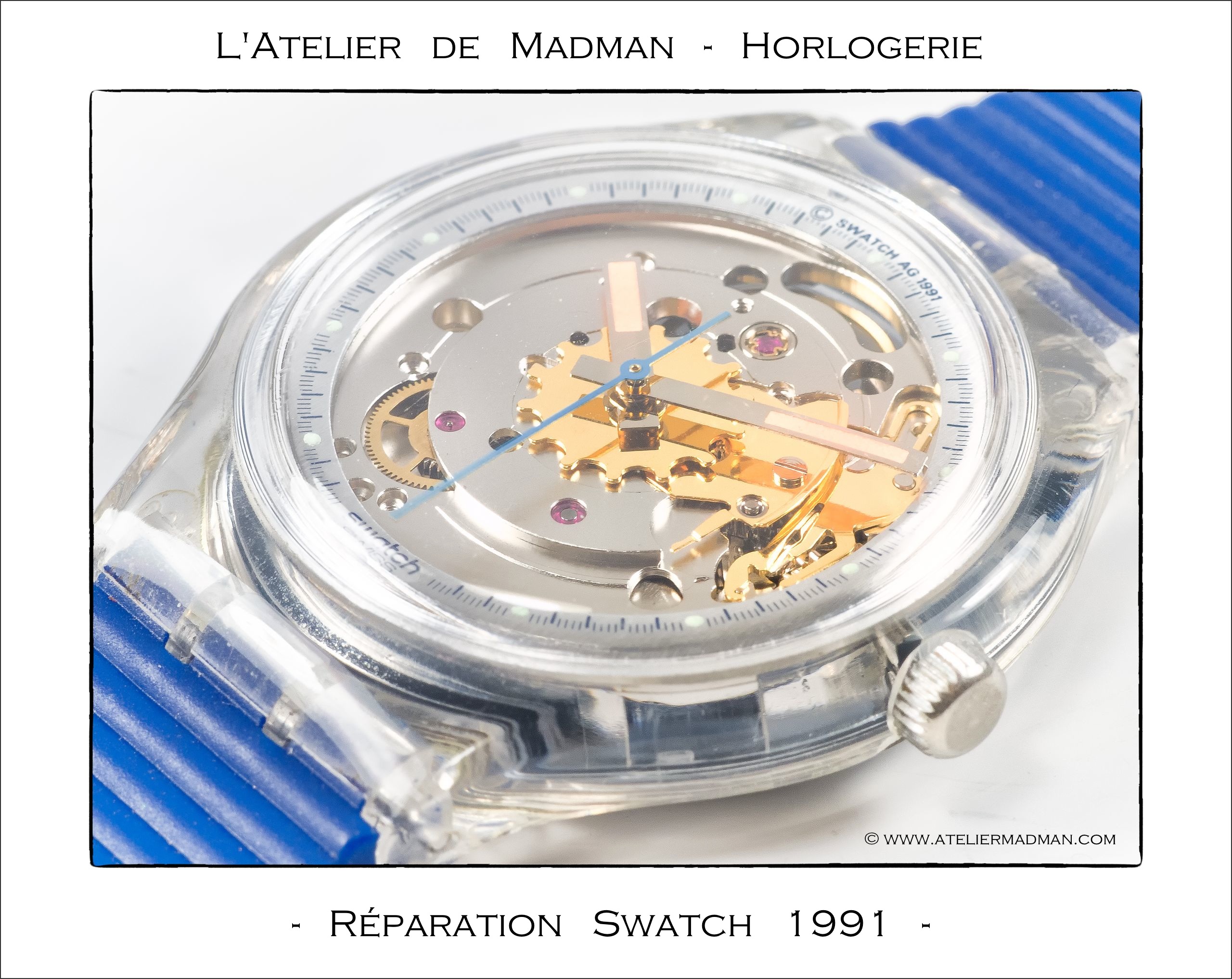 Horlogerie Réparation Swatch L Atelier De Madman